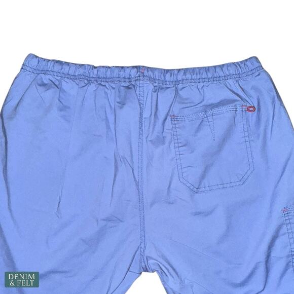 WonderWink WonderFLEX Faith Lady Fit Blue Cargo Scrub Pants XLP Petite Workwear - Picture 4 of 8